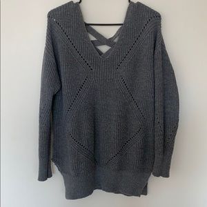 Grey Charlotte Russe sweater